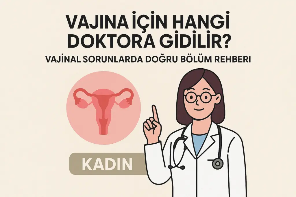 Vajina İçin Hangi Doktora Gidilir? Vajinal Sorunlarda Doğru Bölüm Rehberi